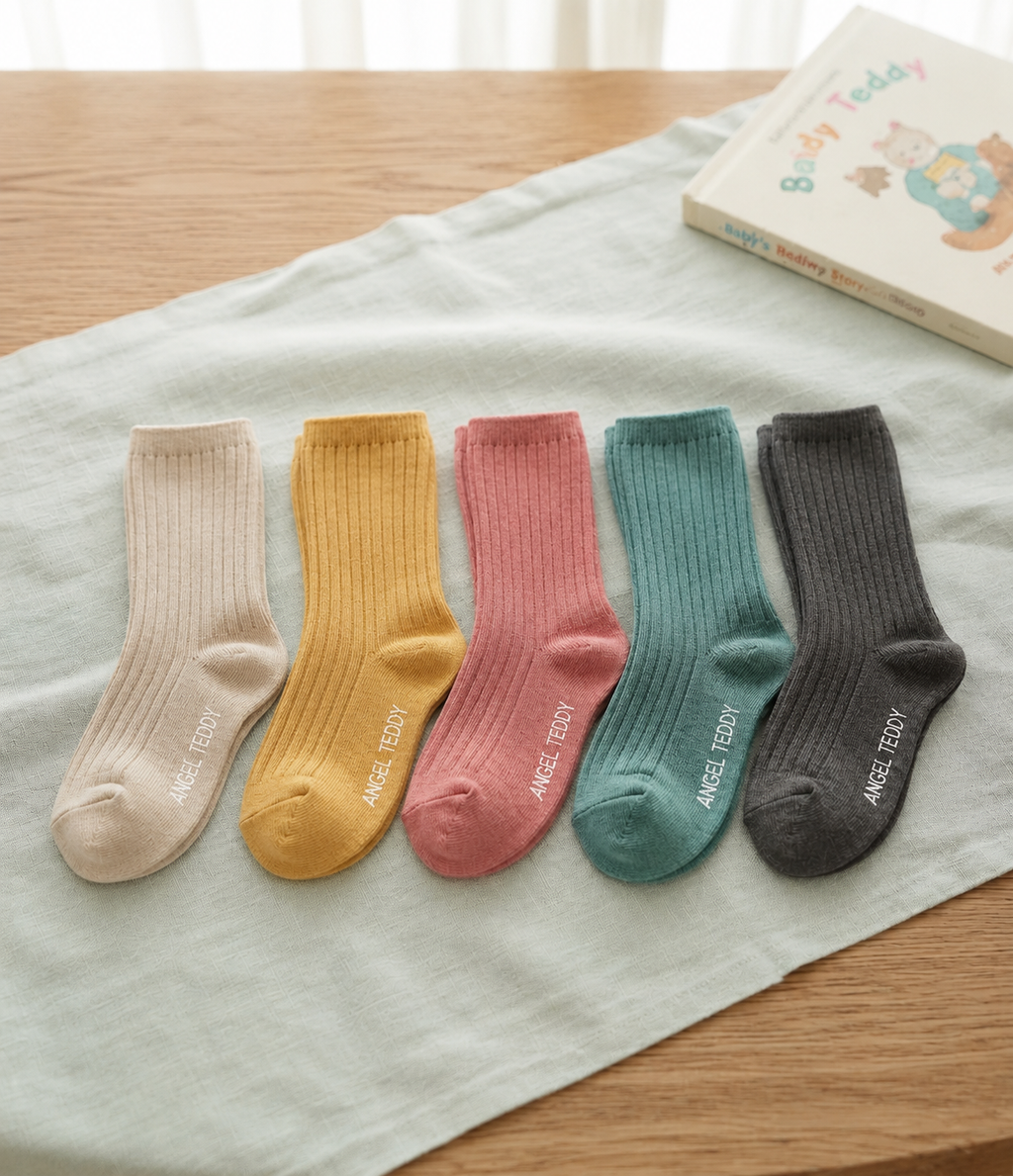 Kids Stretch Socks (5pk)